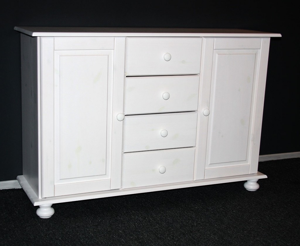 Holz kommode weis lackieren: kommode rose wei? beige muster ...